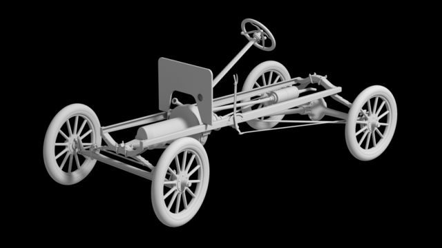 1911 Torpedo Chassis Rendering
