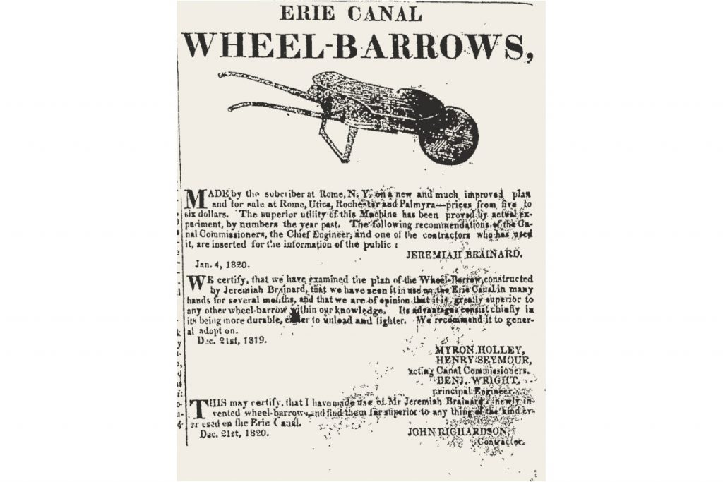 Wheelbarrow Ad
