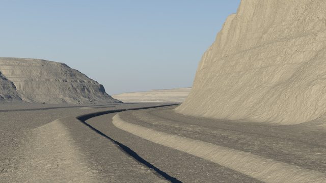 Modified terrain