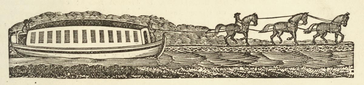 Packet Boat Engraving