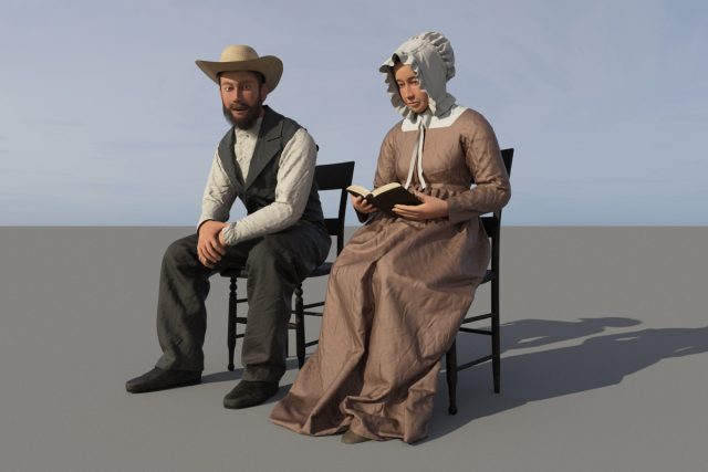Quaker couple