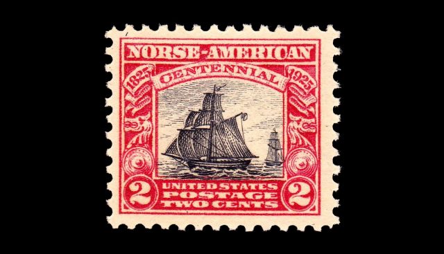 Norse-American centennial stamp