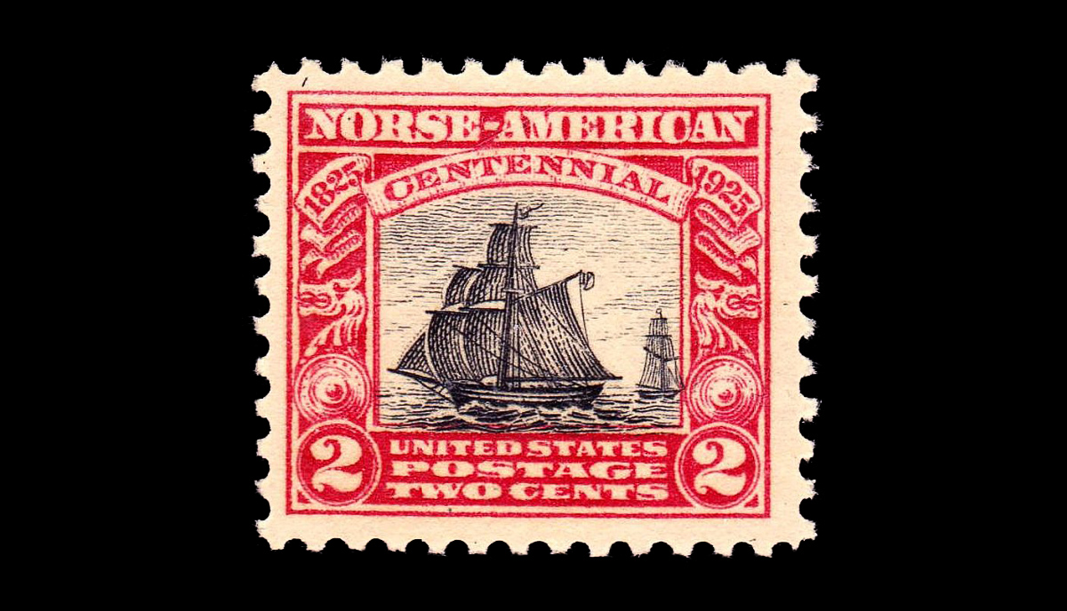 Norse-American centennial stamp