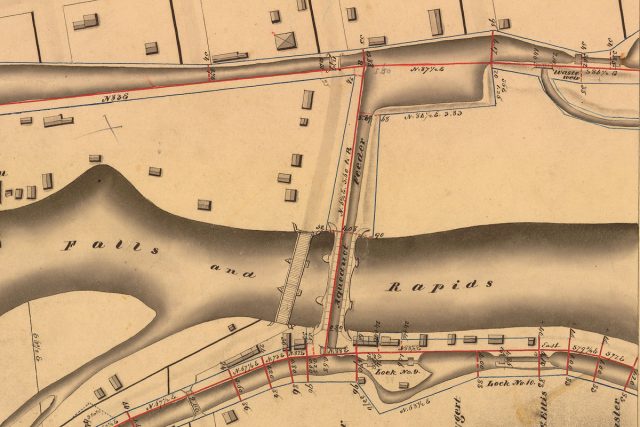 Little Falls Holmes Hutchinson Map