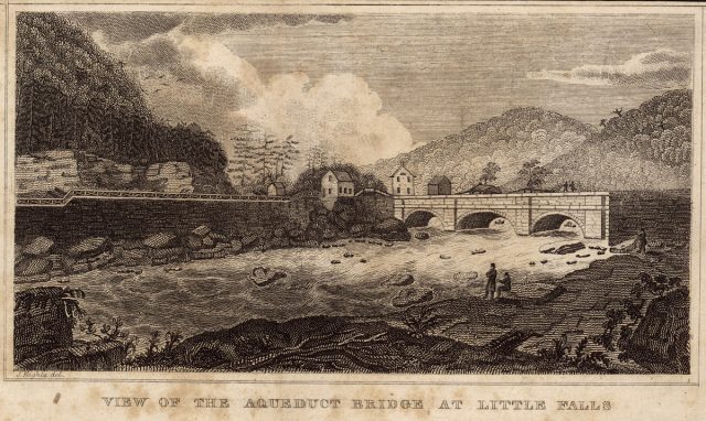 View of the Aqueduct Bridge at Little Falls