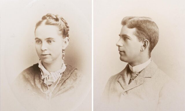 Ann Jane Haughton Motley and George Motley.